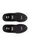 6007575 Ua W Tech Runner Casual Black-White Unisex Sports Shoes - 3
