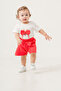 Baby Girl Flexible Fabric Summer Shorts Comfortable Set - 4