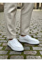 Genuine Leather White Napa Handmade Casual Men's Shoes 1903-Paris - 5