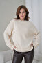 Women's Mock Neck Basic Long Sleeve Plus Size Curve Compatible Sports Stylish Knitwear Sweater - 2