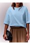 100% Cotton Casual Oversize Women's T-Shirt - 4