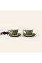 Blush 2-Piece Coffee Cup Set - Colorful - 90 ml - 2