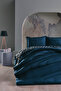Saten Artline Duvet Cover Set Double King Size - Blue - 3