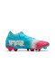 Mens FUTURE 8 MATCH RE-CHARGE FG/AG Football Boots - Blue - 5
