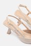 Women's Heeled Shoes with Ankle Buckle, Stylish Rustic Patent Leather Fabric Women's Shoes - 6
