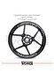 Cfmoto nk250 wheel rim sticker set - 8 piece inner rim decal