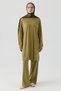 Cepli Örme Pantolon - Olive - 2
