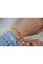 Blk223 Dümen Locked Gold Bracelet (19 cm) - 2