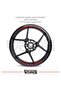 Cfmoto 450Nk Wheel Sticker Wheel Inner Text Set of 8 Stickers - 2