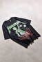 Metallica and Justice for All Black Oversize Unisex Short Sleeve Tshirt - 3