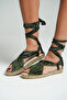 Melbourne Sandal - Snake Print Sandal For Women - 3