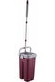 Care Scratch Anet Microfiber Mop with Plastic Handle and Bucket Set - Grey and Purple - 2