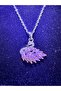 Pink Swan Necklace Stainless Steel - 7