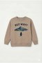 Emperor Penguin but Why Printed Girls/Boys Casual Sweatshirt - 2