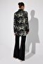 Jacquard Satin Shirt - 5