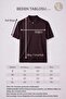 Burke Hair Mesh Half Zipper Short Sleeve Thin Knitwear Men's T-Shirt - Black - 8