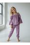 Girl's Off-The-Shoulder Spanish Style Pants Suit - 3