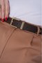 Antique Buckle End Suit Pants Belt Jeans Belt Coat Belt Dress Belt Shirt Belt - 3