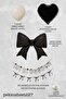 Black Bow Theme Birthday Balloon Decoration Set Set227 - 2