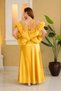 Women's Long Nightgown Satin and Tulle - 2