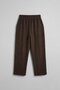 Men's Baggy Fit Ribbed Soft Textured Sweatpants Brown - 2