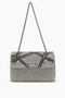 Vrl Women's Evening Dress Portfolio Bag Silver 915 - 3