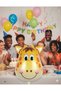 8 Inch Safari Giraffe Foil Balloon - Birthday Party Decoration Balloon - 3