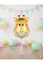 8 Inch Safari Giraffe Foil Balloon - Birthday Party Decoration Balloon - 2