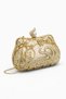 Women's Evening Dress Portfolio Bag Gold 85065-18 - 2