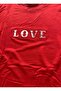 Women's Love Printed Valentine's Day Pajama Set 100% Cotton - 6