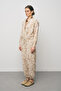 Women's Botanical Line Embroidered Zippered Bohemian Crop Jacket - 4