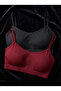 Set of 2 Basic Crop Bustier Tank Tops with Ribbed Rope Straps - 8