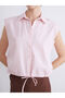 Women's Shirt with Tie at the Waist - 3