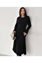 Ribbed Long Knitwear Dress - 4