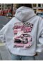 Speed 97 Printed Hooded 100% Cotton Kids Sweatshirt - 2