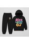 SIX SEVEN Printed Children's Tracksuit Set, 67 Designed Hoodie 2-Piece Set