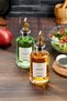 Set of 2 500 ml Glass Oil and Vinegar Bowls Gold Ckr3891 - 5
