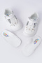 Genuine Leather Orthopedic Sole-Stitched Velcro Baby Girl First Step Sandals - Wide Fit - 5