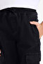 Cargo Fit Elastic Waist Jean Trousers for Boys G6164A826Sp - 4