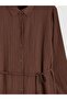 Textured Oversized Women's Shirt Tunic (S6) - 6