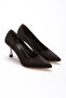 Black Evening Dress Shoes and Bag Set Suitable for Special Occasions - 8