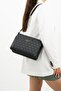 Three-Compartment Garnelii Patterned Adjustable Long Strap Women's Shoulder Bag - 3