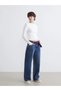 Artı-Store Wideleg Fit; Fits at the Waist and Hips, Then Widens to the Leg.