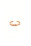 Pure Copper Handmade Design Women's Bracelet - Adjustable Cuff with Mini Stone Detail - 4