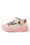 Genuine Leather Orthopedic Sole-Stitched Velcro Baby Girl First Step Sandals - Wide Fit - 5