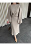 Taupe Batwing Sleeve Modal Dress - 5000 - 7