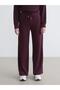 Black Soft Touch Women's Sweatpants with Elastic Waist (S6) - 2