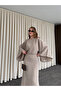 Taupe Batwing Sleeve Modal Dress - 5000 - 2