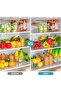8 PCS Clear Stackable Pantry Organizers and Storage Bins, Plastic Containers Boxes for Shel - 7
