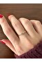 Gold Tiny Stone Thin Ring - 3